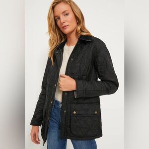 Barbour Women's Black Beadnell Polarquilt Jacket